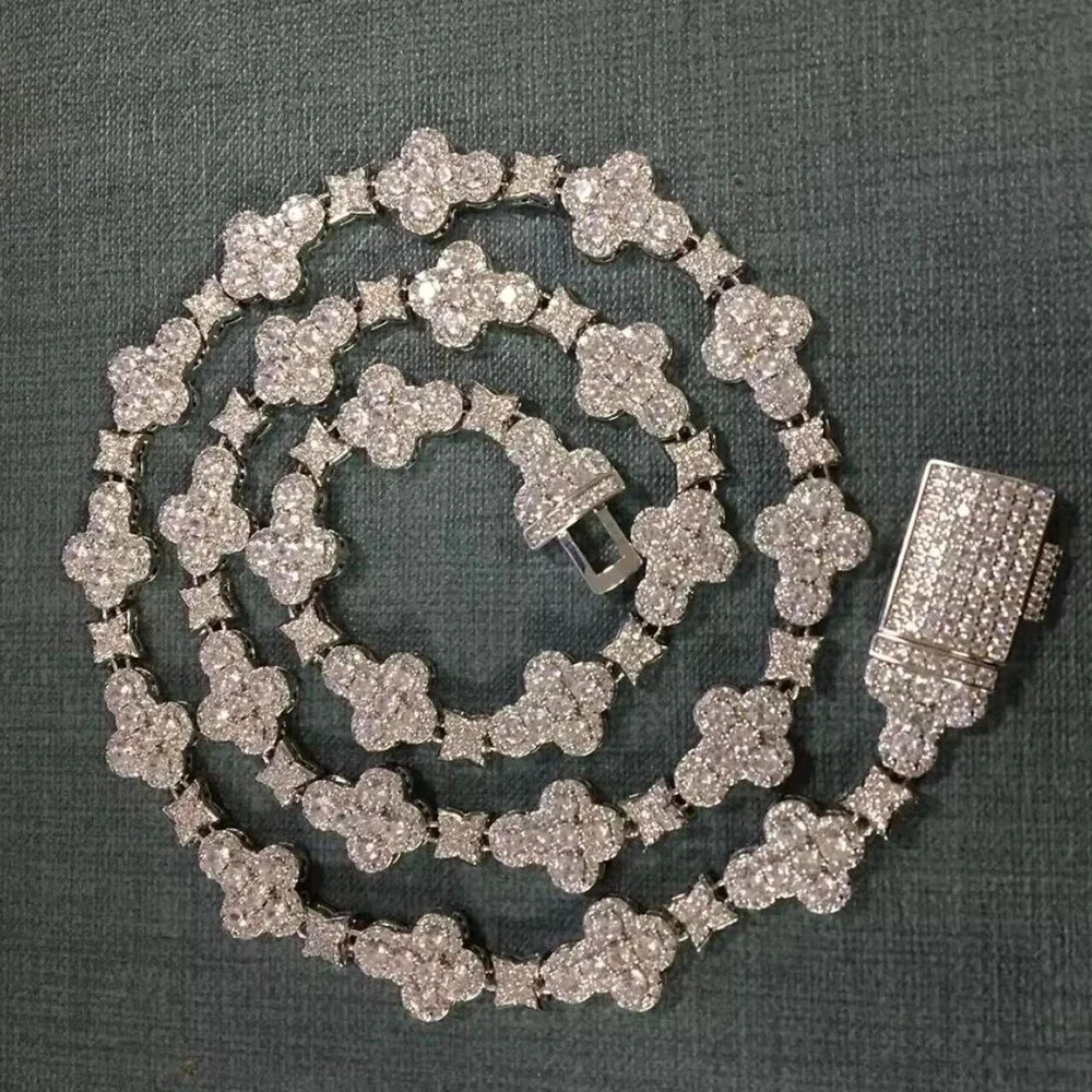 10 Mm Cross Link Chain Necklace 20inch